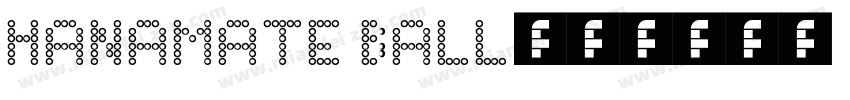 Hanamate ball字体转换